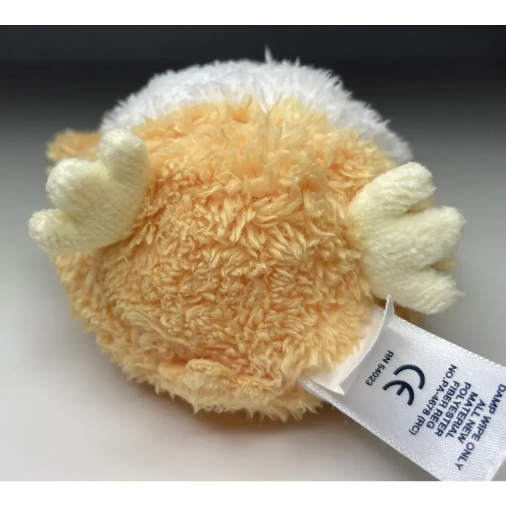 Vintage 2004 Baby GAP Penguin Plush Orange White Mini 5” Shaggy Terry Cloth Feet